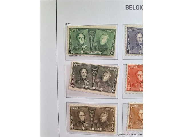 Postzegels belgië - afbeelding 2 van  6