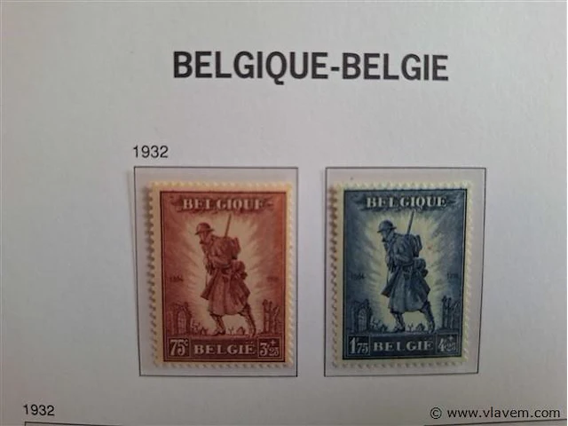 Postzegels belgië - afbeelding 2 van  7