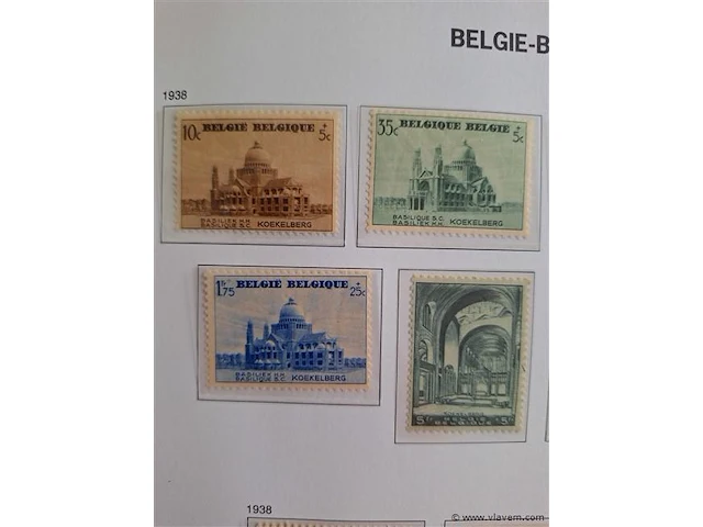 Postzegels belgië - afbeelding 2 van  6