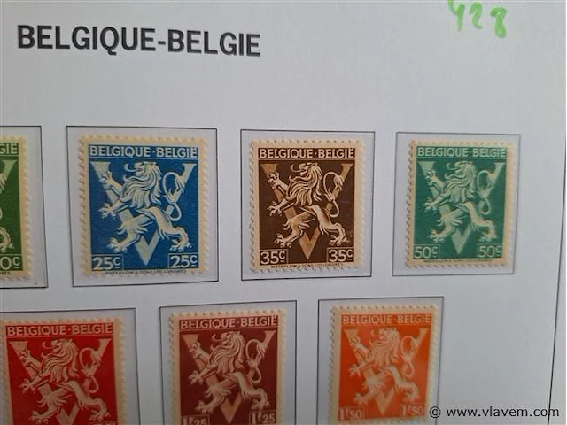 Postzegels belgië - afbeelding 3 van  7