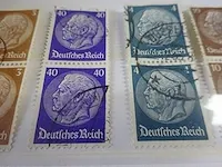 Postzegels deutsch reich gestempeld - afbeelding 2 van  2