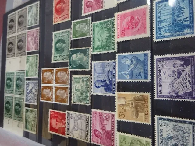 Postzegels deutsch reich ongestempeld - afbeelding 1 van  2