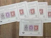 Postzegelvellen belgië 10 vellen - afbeelding 1 van  3