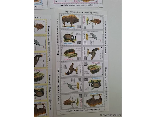 Postzegelvellen wereld - afbeelding 5 van  5