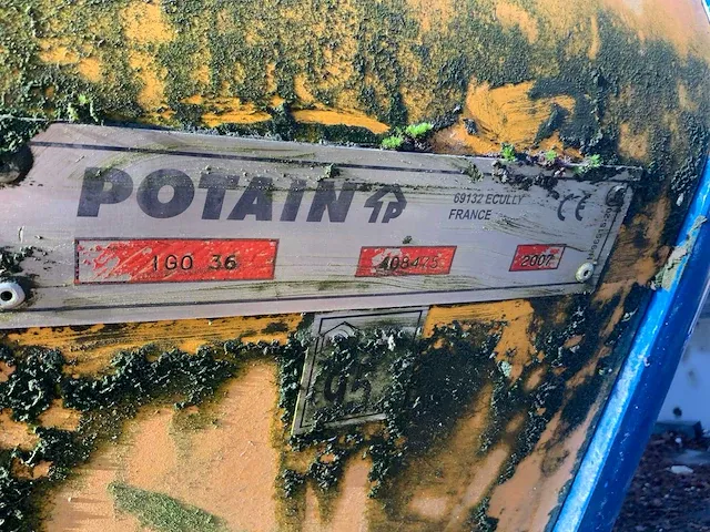 Potain torenkraan - afbeelding 10 van  12