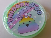 Potje unicorn poo slijm groen - afbeelding 1 van  5