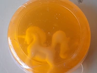 Potje unicorn poo slijm oranje - afbeelding 3 van  5