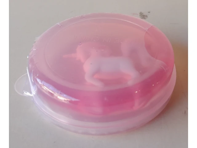 Potje unicorn poo slijm roze - afbeelding 4 van  7