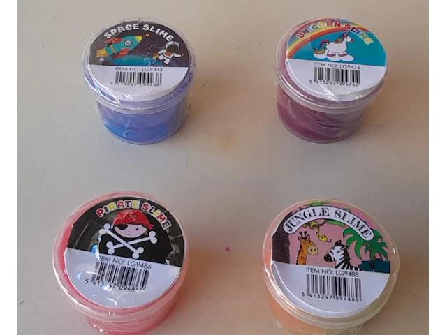 Potjes slijm 22 ml in 4 verschillende soorten - afbeelding 5 van  5