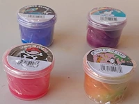 Potjes slijm 22 ml in 4 verschillende soorten
