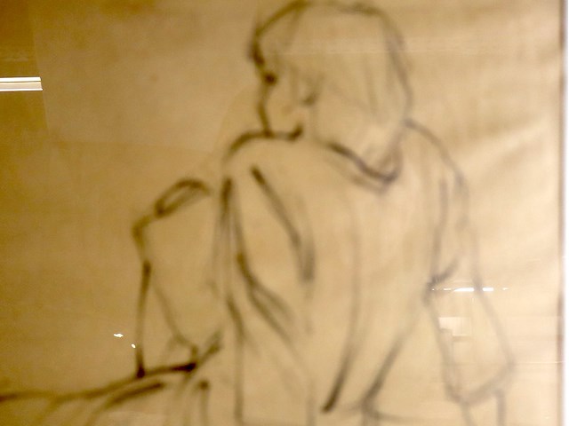 Potloodschets in kader (x2) - afbeelding 5 van  6