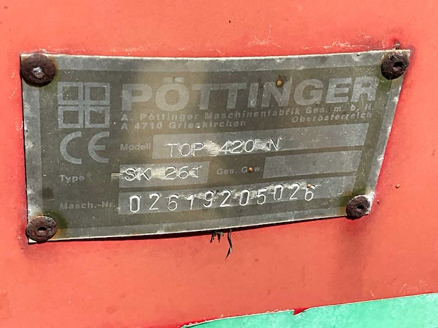 Pottinger 420n sk261 hark - afbeelding 11 van  19