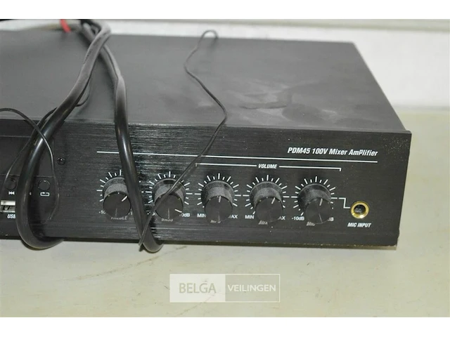 Power dynamics pba30 ; 100v geluidsinstallatie - afbeelding 2 van  5