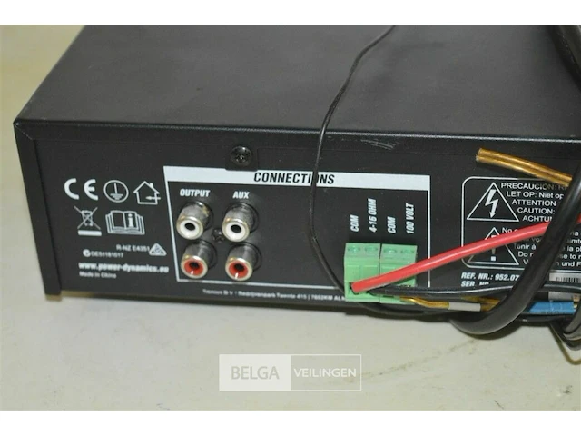 Power dynamics pba30 ; 100v geluidsinstallatie - afbeelding 4 van  5