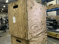 Power factory plyo box 60cm 3x krachtstation - afbeelding 3 van  5