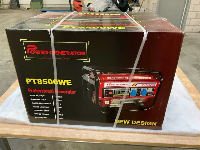 Power generator pt8500we stroomgenerator - afbeelding 3 van  7