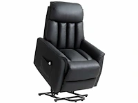 Power lift stoel relaxfauteuil - zwart - afbeelding 2 van  5