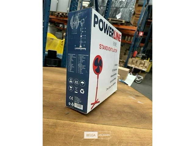 Power line standing fans 90 pieces fan ø40cm - afbeelding 9 van  9