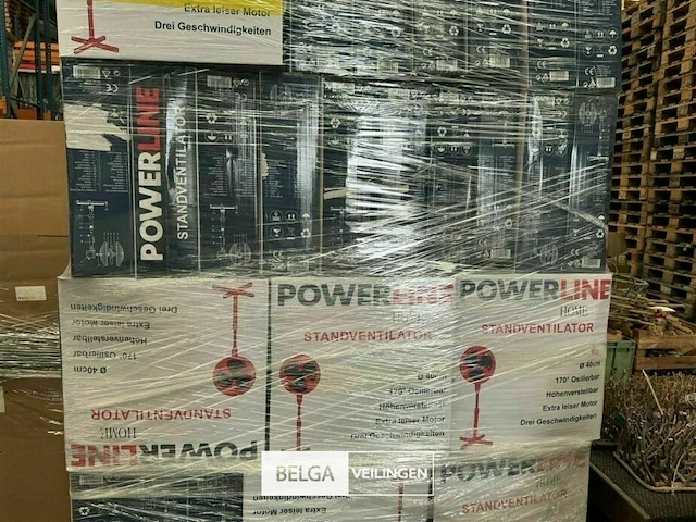 Power line standing fans 90 pieces fan ø40cm - afbeelding 4 van  9