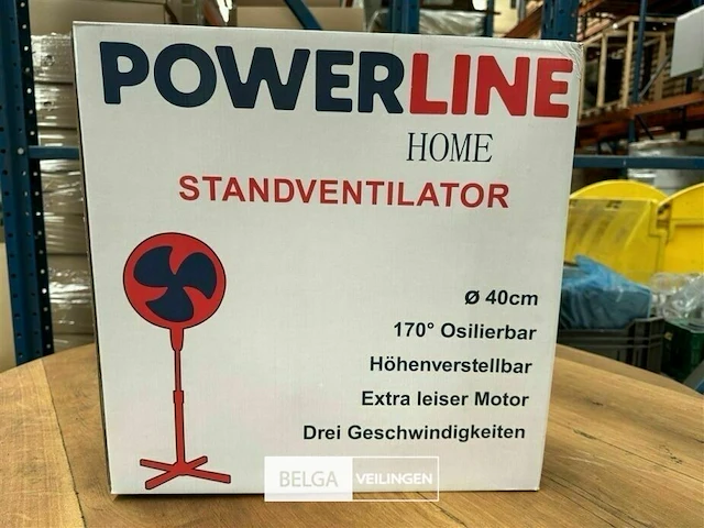 Power line standing fans 90 pieces fan ø40cm - afbeelding 6 van  9