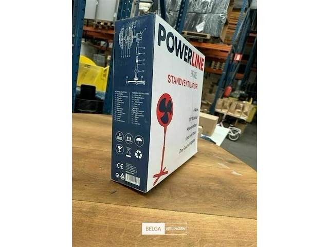 Power line standing fans 90 pieces fan ø40cm - afbeelding 9 van  9