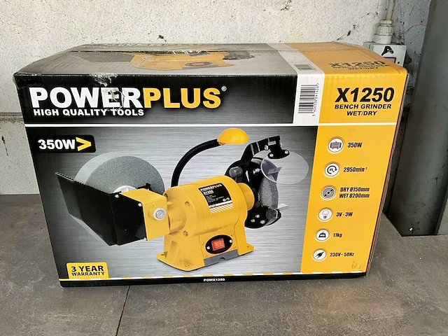 Power plus bankslijpmolen x1250 - afbeelding 1 van  5