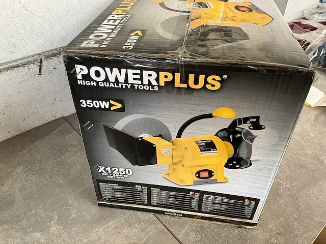 Power plus bankslijpmolen x1250 - afbeelding 3 van  5