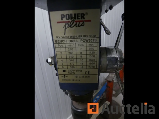 Power plus kolomboormachine pow302s - afbeelding 3 van  7