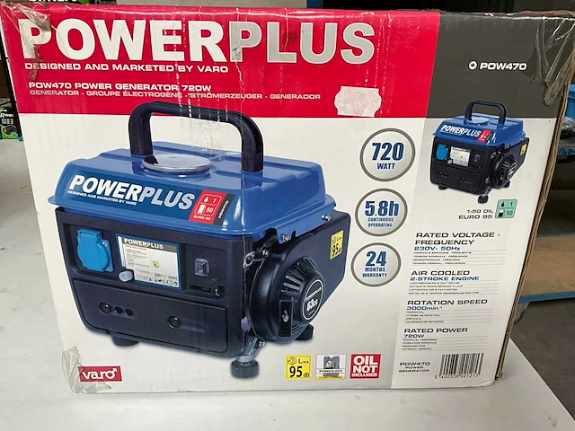 Power plus pow470 noodstroomaggregaat - afbeelding 9 van  11