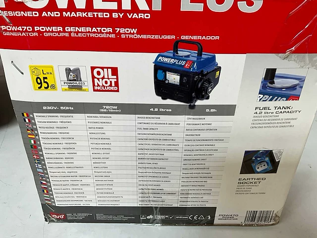 Power plus pow470 noodstroomaggregaat - afbeelding 11 van  11
