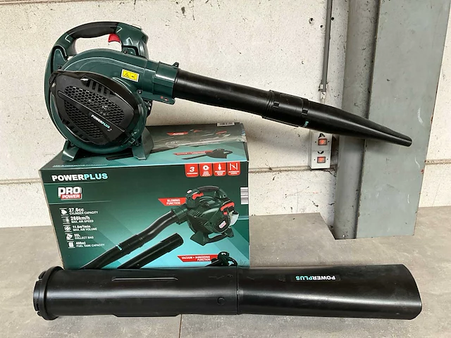 Power plus powpg60140 benzine bladblazer - afbeelding 1 van  6