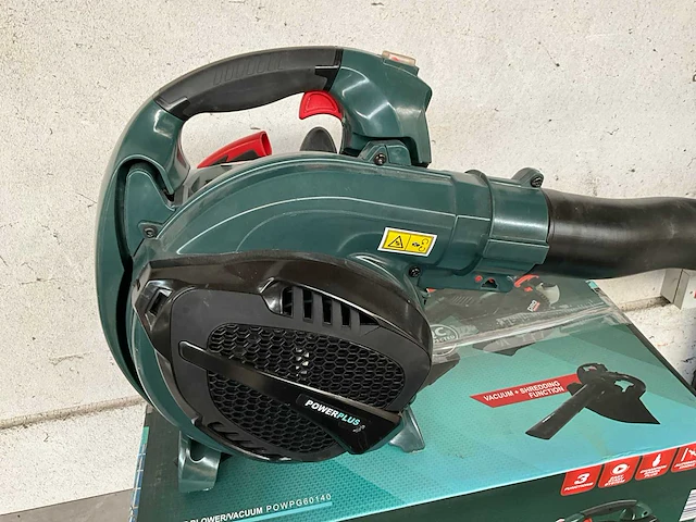 Power plus powpg60140 benzine bladblazer - afbeelding 2 van  6