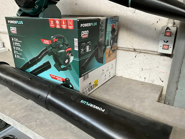 Power plus powpg60140 benzine bladblazer - afbeelding 3 van  6