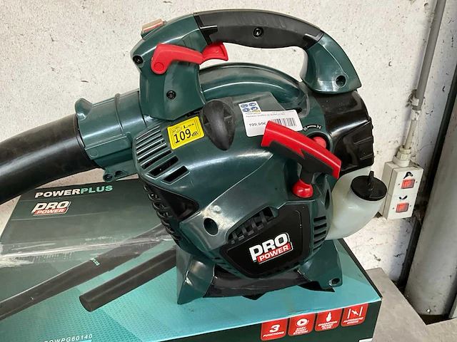 Power plus powpg60140 benzine bladblazer - afbeelding 5 van  6