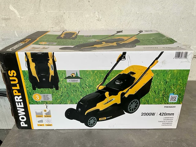 Power plus powxg6281 grasmaaier - afbeelding 1 van  6