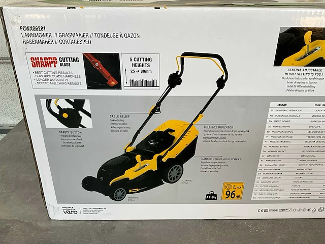 Power plus powxg6281 grasmaaier - afbeelding 6 van  6