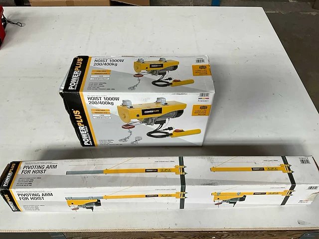 Power plus takel + zwenkarm voor takels - afbeelding 1 van  10