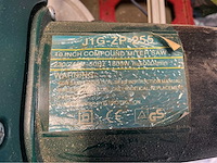 Power tool j1g-zp-255 afkortcirkelzaagmachine met statief - afbeelding 5 van  5