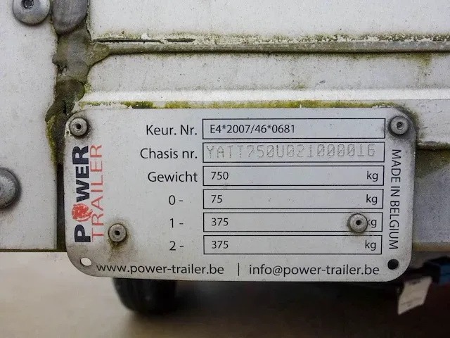 Power trailer alko aanhangwagen - afbeelding 6 van  8