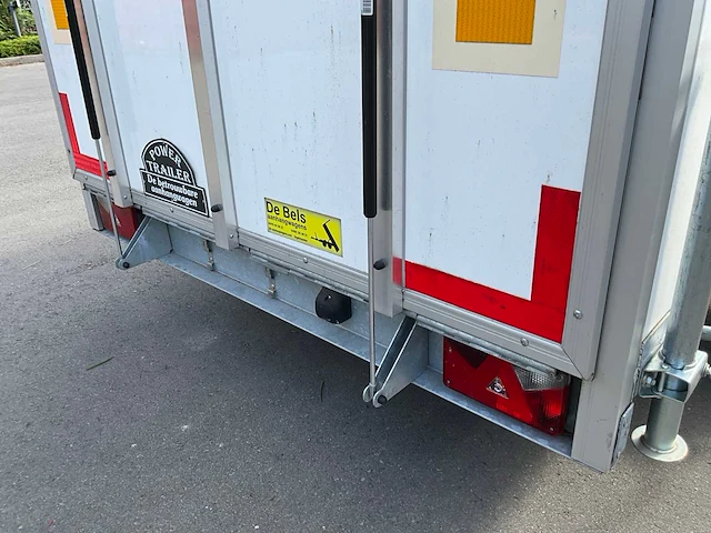 Power-trailer bg135 gesloten motorfietstrailer - afbeelding 5 van  29