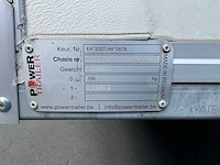Power-trailer bg135 gesloten motorfietstrailer - afbeelding 16 van  29