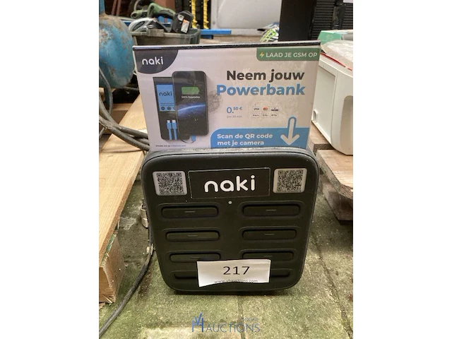 Powerbank dockingstation naki - afbeelding 1 van  3