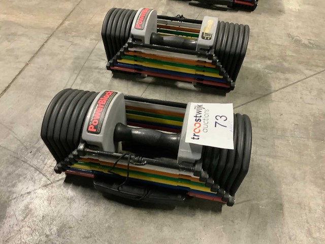 Powerblock set verstelbare dumbbells krachtstation - afbeelding 2 van  4