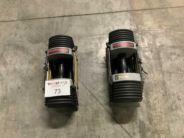 Powerblock set verstelbare dumbbells krachtstation - afbeelding 3 van  4