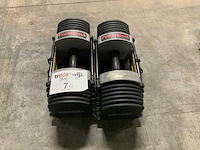 Powerblock set verstelbare dumbbells krachtstation - afbeelding 2 van  3