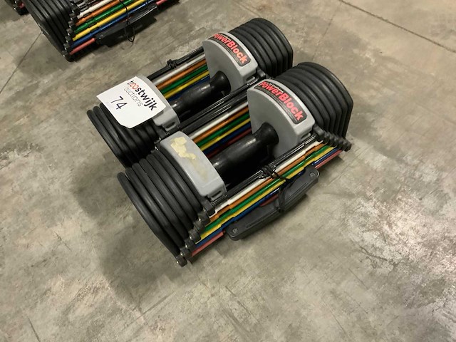 Powerblock set verstelbare dumbbells krachtstation - afbeelding 3 van  3