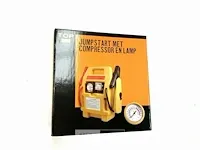 Powerbooster / jumpstart met compressor en lamp - afbeelding 6 van  7