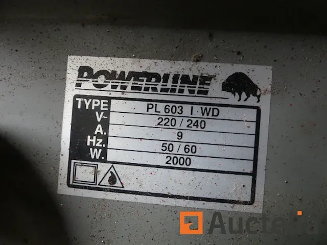 Powerline pl 603iwd industriële stofzuiger - afbeelding 1 van  3