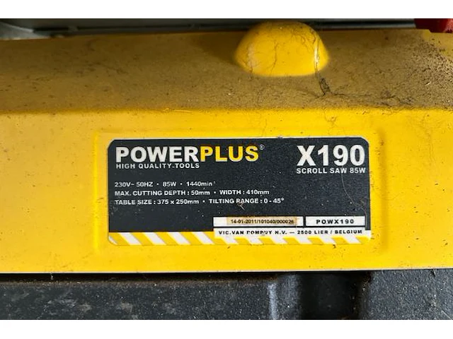 Powerplus figuurzaag - afbeelding 7 van  7