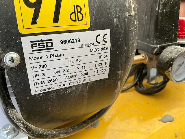 Powerplus fsd luchtcompressor - afbeelding 5 van  7